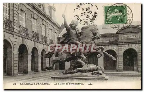 Puy de Dome- La Statue de Vercingetorix-Cartes postales