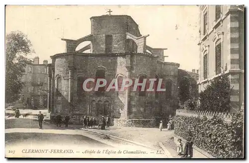 Puy de Dome- Clermont-Ferrand- Abside de L&#39Eglise de Chamailieres-Cartes postales