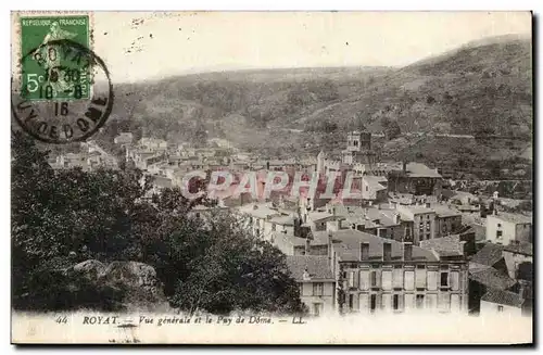 Puy de Dome- Royat-Vue generale-Cartes postales