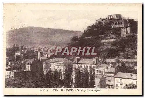 Puy de Dome- Royat-Vue generale--Cartes postales