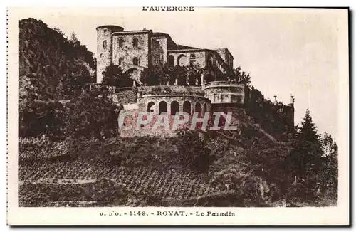 Puy de Dome- Royat-Le Paradis--Cartes postales