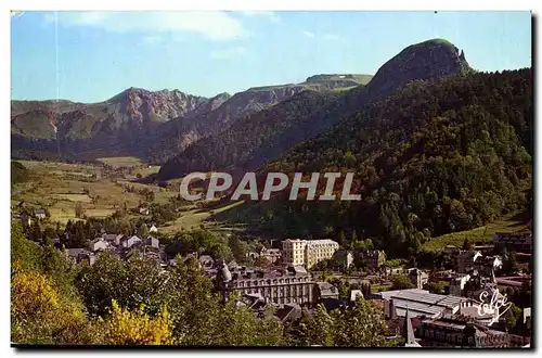 Puy de Dome- Le Mont Dore-VUe Generale vers le Capucin et le Sancy-Ansichtskarte AK