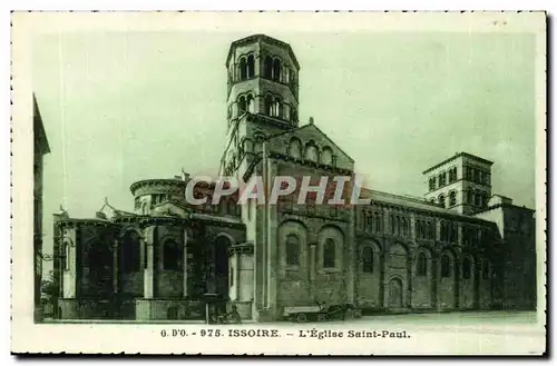 Puy de Dome- Issoire- L&#39Eglise Saint Paul-Ansichtskarte AK