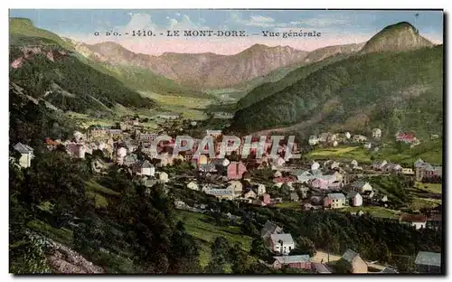 Puy de Dome- Le Mont Dore- Vue Generale-Cartes postales