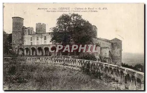 Puy de Dome- Lezoux- Chateau de Ravel- Ancienne residence de l&#39Animal comte d&#39Estaiu- -Ansichtskarte AK