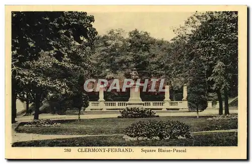 Puy de Dome-Clermont-Ferrand- Square Blaise-Pascal - -Ansichtskarte AK