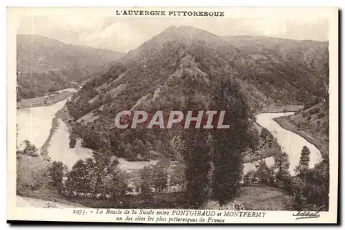 Puy de Dome-La Boucle de la Sioule entre Pontgibaud et Montfermy un des sites les plus pittoresques