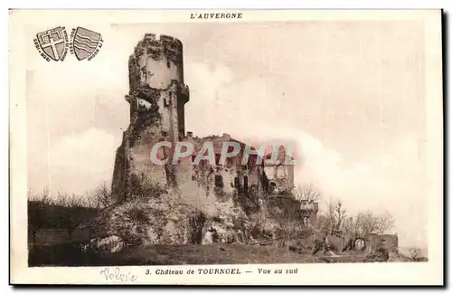 Puy de Dome- Chateau de Tournoel-Vue au sud- -Cartes postales