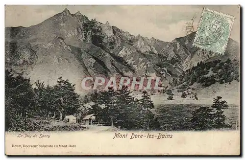 Puy de Dome- Le Mont Dore-les-bains Puy de Sancy-Ansichtskarte AK