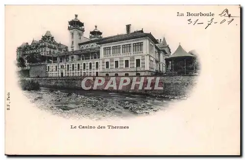 Puy de Dome- La Bourboule- Le Casino et le Theatre-Cartes postales