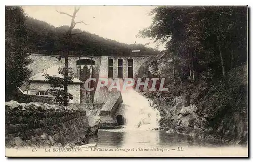 Puy de Dome- La Bourboule- La Chute au Barrage et l&#39Usine electrique-Ansichtskarte AK