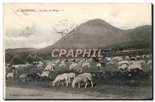 Puy de Dome- Vue de la Baraque-mouton -Cartes postales