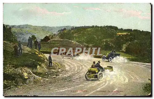 Puy de Dome-Tornant du Gendarmes-automobile-Cartes postales