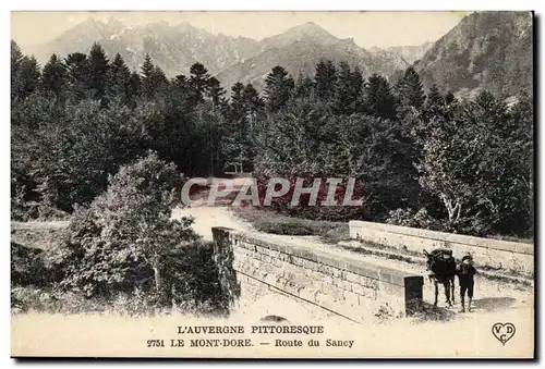 Puy de Dome- Le Mont Dore- Route du Sancy-ane--Ansichtskarte AK