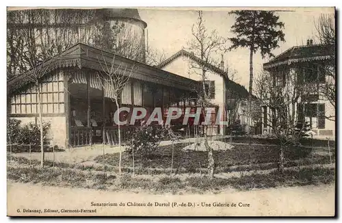 Puy de Dome-Sanatorium du Chateau de Durtol- Une Galerie de Cure-Cartes postales