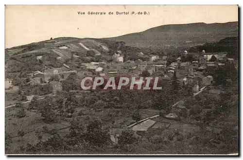 Puy de Dome-Durtol- VUe d&#39ensemble du Sanatorium -Ansichtskarte AK