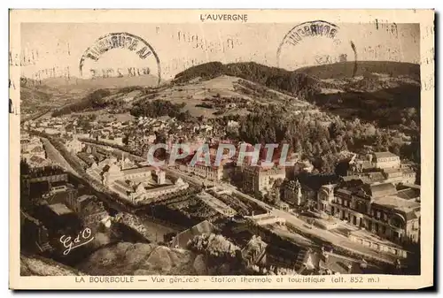 Puy de Dome- La bourboule- Vue generale-Station Thermal et touristique -alt 852 m-Cartes postales