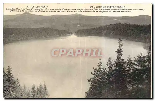 Puy de Dome- ucLe Lac Pavin- L'un des plus jolie lac d'Auvergne-c'est une nappe d'eau pr