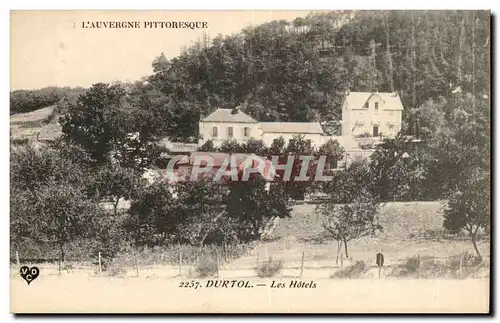 Puy de Dome- Durtol-Les Hotels-Ansichtskarte AK