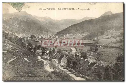 Puy De Dome- Le Mont Dore- Vue Generale-Cartes postales