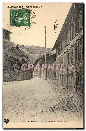 Puy De Dome - Thiers - La papeterie Nationale - - - Cartes postales