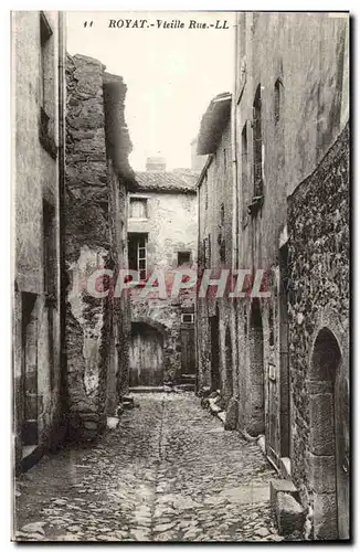 Puy De Dome - Royat - Vieille Rue - Cartes postales