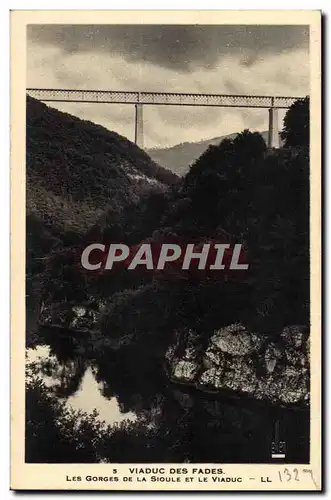 Puy de Dome - Viaduc les Fades - Les Gorges de la Sioule et le Viaduc - Ansichtskarte AK