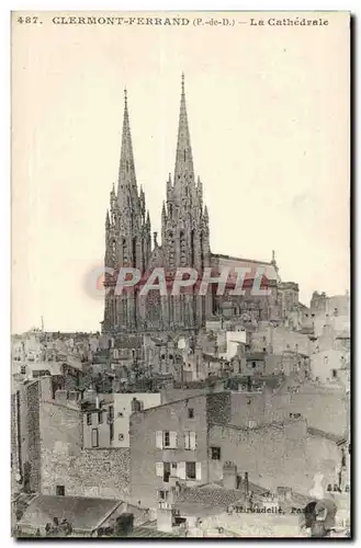 Puy de Dome - Clermont-Ferrand - la Cathedrale - Cartes postales