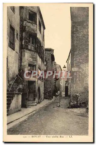 Puy de Dome -Royat - Une Vieille Rue - Cartes postales