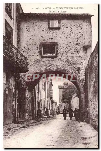 Puy de Dome -Montferrand - Vieille Rue - Ansichtskarte AK