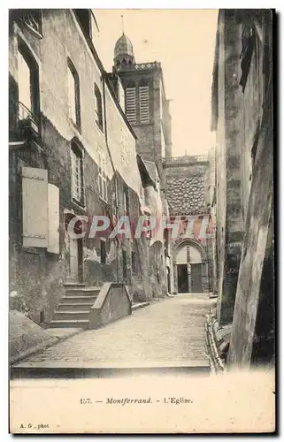 Puy de Dome - Montferrand - L&#39Eglise - Ansichtskarte AK