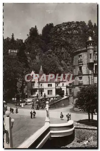 Puy de Dome - La Bourboule - La Roche aux Fees et la Restauration du Chalet Choussy - Ansichtskarte AK