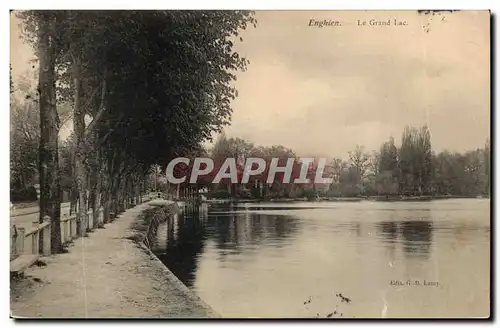 Val d&#39Oise- Enghien-les-Bains- Le Grand Lac -Cartes postales