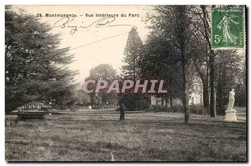 Val d'Oise- Vue Interieur du Parc -Cartes postales