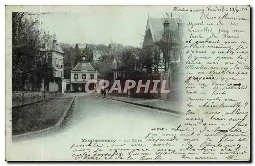 Val d'Oise- Montmorency- La Gare -Cartes postales