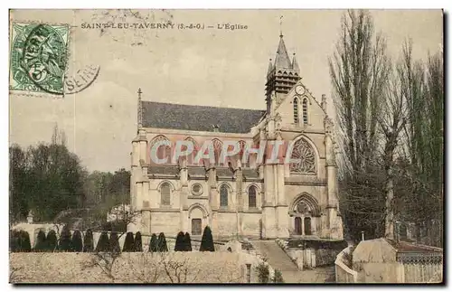 Saint Leu -Taverny- L&#39Eglise-Cartes postales