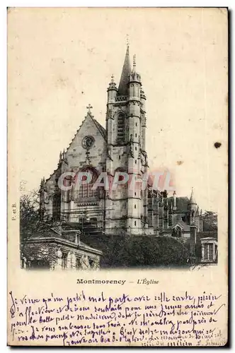 Val D&#39Oise- Montmorency-L&#39Eglise -Cartes postales