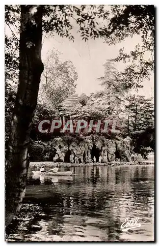 Paris (12) Bois de Vincennes- Le Lac Daumesnil et le Temple Grec- Greek Temple -Ansichtskarte AK