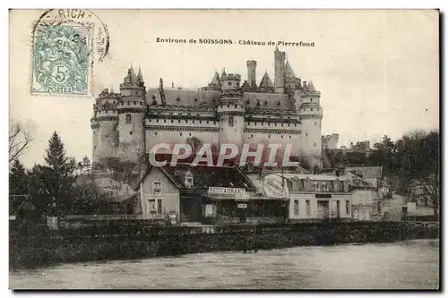 Environs de Soissons - Chateau de Pierrefond - Cartes postales