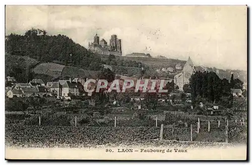 Laon - Faubourg de Vaux - Cartes postales