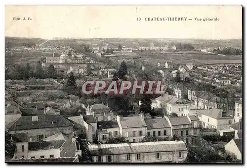 Chateau Thierry Vue Generale - Cartes postales