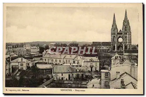 Cartes postales Soissons Panorama