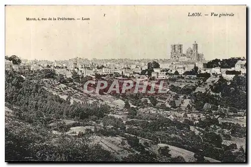 Laon - Vue Generale - Cartes postales