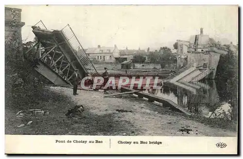 Pont de Choisy du Bac - bridge - Cartes postales