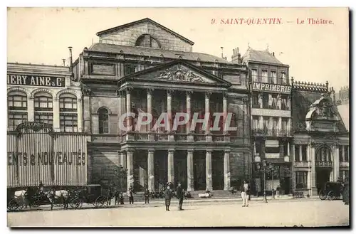 Saint Quentin - Le Theatre - Cartes postales