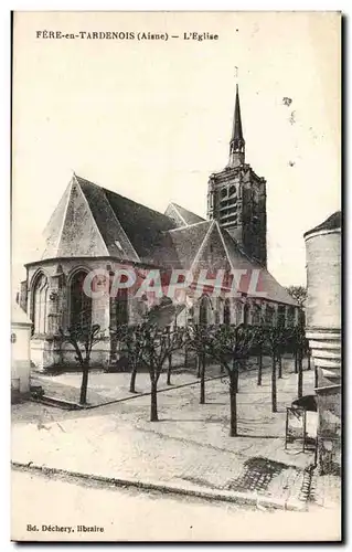 Fere en Tardenois - La Cathedrale - Cartes postales -