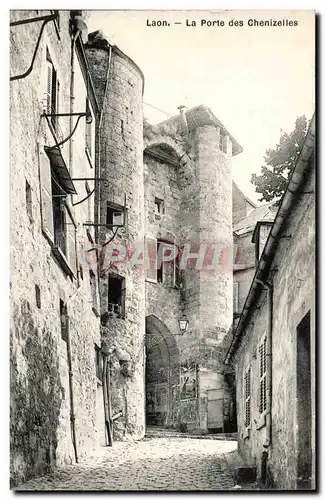 Laon - La Porte des Chenizelles - Cartes postales