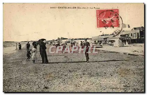 chatelaillon Cartes postales La plage