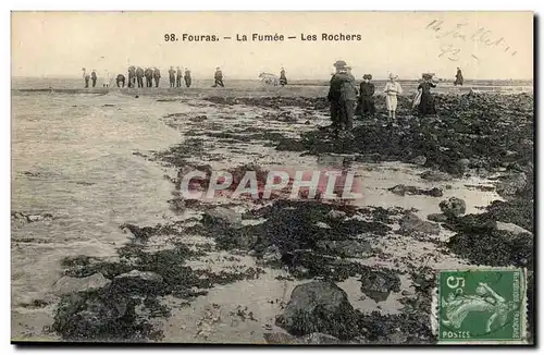 Fouras Cartes postales La fumee Les rochers