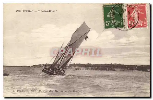 Fouras Ansichtskarte AK Bonne Brise (bateau)